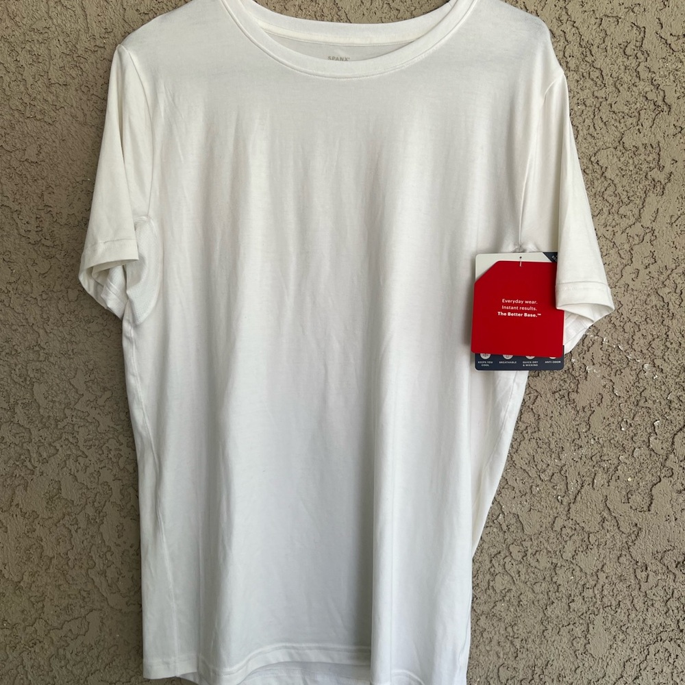 SPANX White Modal tee!